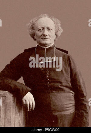 N/A. English : Gaspard Deguerry (1797 - 1871), prêtre catholique français, curé de la Madeleine à Paris, fusillé par les Communards. Anglais : Gaspard Deguerry (1797 - 1871), prêtre catholique français, vicaire de la Madeleine à Paris, fusillé par les Communards durant la Révolution de 1871. 14 mars 2017. Nadar (1820-1910) Noms alternatifs : Gaspard-Félix Tournachon Nom légal : pseudonyme Nadar photographe français Description, caricaturiste, aéronaute et écrivain Date de naissance/Décès 6 Avril 1820 20 mars 1910 Lieu de naissance/décès Paris ancien 4ème arrondissement de Paris période de travail 1854-191 Banque D'Images