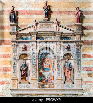 N/D N/A. N/A 347 de l'Église Eremitani (Padoue) - Intérieur - Ave Regina Caelorum Banque D'Images