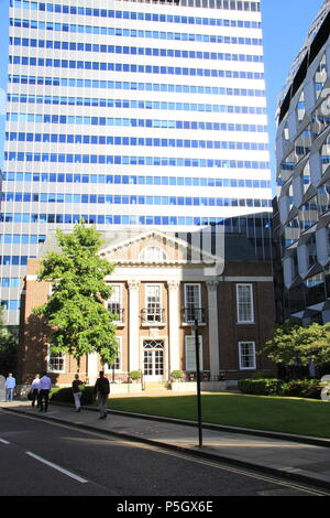 Girdlers' Hall : la Worshipful Company of Girdlers est l'une des sociétés la livrée dans la ville de Londres, Angleterre, Royaume-Uni, PETER GRANT Banque D'Images