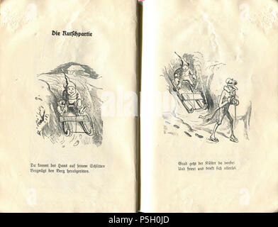 N/A. illustration de Wilhelm Busch's story 'Das bad warme und andere, Bildergeschichten» . avant le 9 janvier 1908. Wilhelm Busch (1832-1908) Allemand Description dessinateur, peintre et poète Date de naissance/décès 15 Avril 1832 9 janvier 1908 Lieu de naissance/décès Wiedensahl Mechtshausen lieu de travail Munich, Francfort, Wiedensahl contrôle d'autorité : Q109540 VIAF:22139423 ISNI:0000 0001 0877 704X ULAN:500026717 RCAC:n:NLA79133995 35024197 5 WorldCat (Wilhelm Busch)das warme bad 14 Banque D'Images