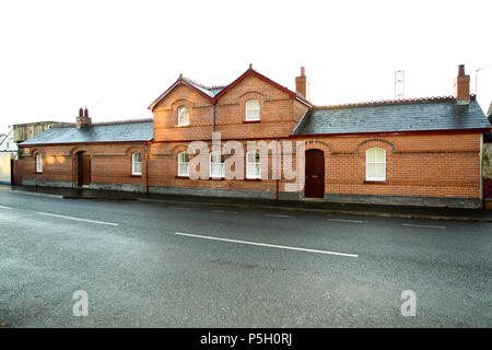 Fivemiletown, comté de Fermanagh, en Irlande du Nord, Royaume-Uni. 3 novembre 2013. Des scènes de rue pour la ville de Fivemiletown Banque D'Images