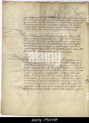 N/A. Slovenšina : Cesar Maksimilijan I. izdaja kriminalni sodni Ljubljano za rouge. 20 août 1514. Cesar Maksimilijan I. 11 075 04 20 1514 kolovoz Banque D'Images