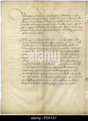 N/A. Slovenšina : Cesar Maksimilijan I. izdaja kriminalni sodni Ljubljano za rouge. 20 août 1514. Cesar Maksimilijan I. 11 075 12 20 1514 kolovoz Banque D'Images