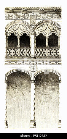 N/A. Constantin Uhde, Baudenkmäler und in Spanien Portugal. Aufnahmen einer Reise 1888-1889 Berlin, Verlag von Ernst Wasmuth 1892 Architekt und an der technischen Professeur herzoglichen Scanprojekt Hochschule à Braunschweig Bundesdenkmalamt Österreich ce scan ou ce fichier PDF a été créé au sein de l'Autrichien -project Denkmalpflege Österreich (en allemand seulement) appuyé par l'Allemagne et l'Autriche dans le cadre de la communauté-projet visant à recueillir les documents issus de la bibliothèque du patrimoine Monuments historiques de l'Autriche. Ce document décrit ou illustre un objet qui est dans divers pays. Les textes sont Banque D'Images