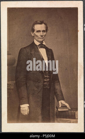 N/A. Anglais : Portrait d'Abraham Lincoln par Mathew Brady, le 27 février 1860 . 27 février 1860. Mathew Brady (1822-1896) Description photographe américain, photographe de guerre, photojournaliste et journaliste Date de naissance/Décès Mer 18 Mai 1822 15 janvier 1896 Lieu de naissance/décès Warren Comté Manhattan période de travail, de 1844 à environ 1887 lieu de travail Ville de New York, Washington, D.C. le contrôle d'autorité : Q187850 VIAF:22965552 ISNI:0000 0001 2209 4376 ULAN:500126201 RCAC:n81140569 10570155 53:NARA WorldCat Abraham Lincoln par Brady Banque D'Images
