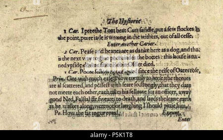 N/A. Anglais : Composite image de Q0 de 1H4 illustrant les points uniques de l'édition . 1598. William Shakespeare (1564-1616) Description Français dramaturge, poète, comédien, scénariste, acteur et dramaturge Date de naissance/décès 23 Avril 1564 23 avril 1616 (dans le calendrier julien) Lieu de naissance/décès Stratford-upon-Avon Stratford-upon-Avon contrôle d'autorité : Q692 VIAF:96994048 ISNI:0000 0001 2103 2683 ULAN:500272240 RCAC:n78095332 ALN:35491939 33 WorldCat 1H4 Q1 2.2 1598 Banque D'Images