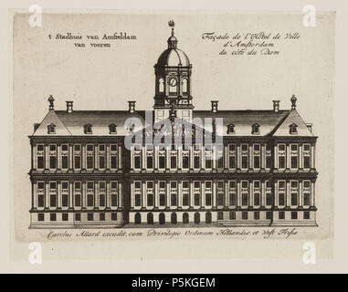 N/A. Nederlands : Beschrijving t Stadhuis van Amsteldam Voorgevel van vooren van het nieuwe Stadhuis op de Dam. Prent. techniek : ets. Documenttype prent Vervaardiger Allard, Carel (1648-1709) Collectie Collectie Atlas Dreesmann Geografische naam Dam Gebouw Paleis op de Dam Inventarissen http://archief.amsterdam/archief/10094 Afbeeldingsbestand 010094003122 . Date inconnue. Allard, Carel (1648-1709) 85 Allard, Carel (1648-1709), l'AFB 010094003122 Banque D'Images