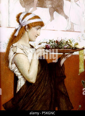 N/A. Italiano : Offerta votiva, operanti . 1873. Lawrence Alma-Tadema (1836-1912) Noms alternatifs Lawrence Alma Tadema, Lourens Alma Tadema, Laurens Alma Tadema Description Dutch-British peintre, dessinateur, graveur et illustrateur Date de naissance/Décès 8 Janvier 1836 25 juin 1912 Lieu de naissance/décès Dronrijp Wiesbaden 1851-1912 Période de travail lieu de travail Anvers (1852-1865), Leeuwarden (1855), Cologne (1861), Pompéi (1863-1864), Paris (1864), Bruxelles (1865-1870), Londres (1868, 1870-1912), l'Égypte (1902-1903) contrôle d'autorité : Q240526 VIAF:68986036 ISNI:0000 0000 8148 39 Banque D'Images