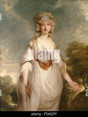 N/A. Anglais : Dame Almeria Carpenter (1752-1809) était la fille aînée de George Carpenter, premier comte de Tyrconnel (1723-1762) par Richard Cosway est mort 1821 deviner 1775 . 2 janvier 1775. Richard Cosway 87 Almeria Carpenter par Richard Cosway Banque D'Images