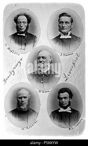 Annibynwyr Liverpool [GRAPHIC].. 1 : négatif, verre au collodion humide, n&b ; 12,5 x 10 cm. vers 1875. Thomas, John, 106 Liverpool Annibynwyr ANL3361221 Banque D'Images