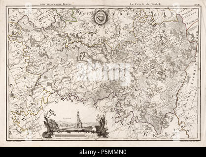 N/A. Eesti : Ludwig August Mellin, 'Atlas von Liefland, oder von den Gouvernementern beyden u. Herzogthümern Ehstland Lief- und, und der Provinz Oesel'. English : 'ce travail contenant 14 cartes est le premier Atlas complet de la Lettonie et l'Estonie. Le compilateur de l'atlas, le comte Ludwig August Mellin (1754-1835), était un Allemand de la Baltique qui est né à Tuhala, l'Estonie, alors une province de l'Empire russe. Lors d'une visite à Riga en 1782, le Prince Paul de Russie aurait demandé à voir une carte montrant l'emplacement de la division de la Livonienne armée russe. Quand il s'avérait qu'un tel site existait, M Banque D'Images