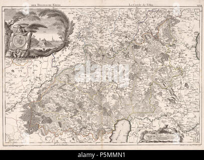 N/A. Eesti : Ludwig August Mellin, 'Atlas von Liefland, oder von den Gouvernementern beyden u. Herzogthümern Ehstland Lief- und, und der Provinz Oesel'. English : 'ce travail contenant 14 cartes est le premier Atlas complet de la Lettonie et l'Estonie. Le compilateur de l'atlas, le comte Ludwig August Mellin (1754-1835), était un Allemand de la Baltique qui est né à Tuhala, l'Estonie, alors une province de l'Empire russe. Lors d'une visite à Riga en 1782, le Prince Paul de Russie aurait demandé à voir une carte montrant l'emplacement de la division de la Livonienne armée russe. Quand il s'avérait qu'un tel site existait, M Banque D'Images