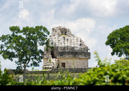 Caracol observatoire maya Chichen Itza Mexique Yucatan. Banque D'Images