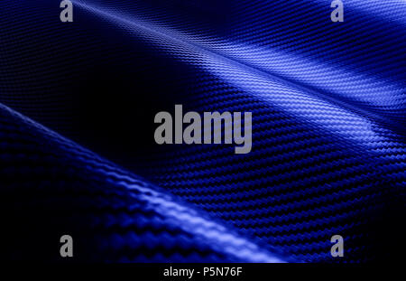Cluj-Napoca, Roumanie - Mars 19,03, 2018:Texture Carbone Fibre ondes noir et blanc Banque D'Images