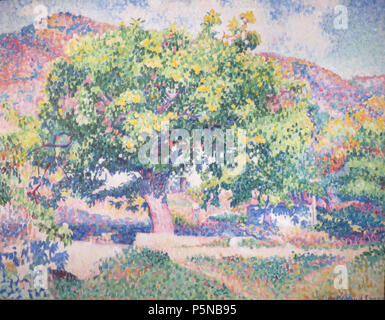 N/A. Anglais : autour de ma maison (près d'une maison) par Henri-Edmond Cross, 1906, huile sur toile, Musée Pouchkine . 1906. Henri-Edmond Cross (1856-1910) Noms alternatifs Henri Edmond Delacroix Description peintre français Date de naissance/décès 20 MAI 1856 16 mai 1910 Lieu de naissance/décès Douai Saint-Clair (Var) lieu de travail Paris, Haarlem (1886), Saint-Clair (Var) le contrôle d'autorité : Q555224 VIAF:41997059 ISNI:0000 0000 8120 8866 ULAN:500014010 RCAC:nr93001311:CROSS Henri-Edmond WGA, WorldCat 140 autour de ma maison (près d'une maison) par Henri-Edmond Cross, 1906, Musée Pouchkine Banque D'Images