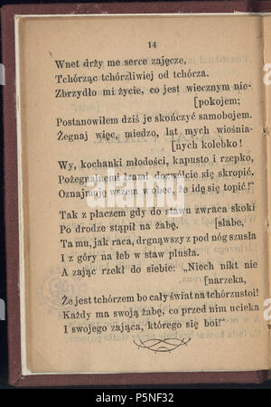 N/A. Bajki, wydanie T. H. Nasierowski . 1893. Adam Mickiewicz (1798-1855) Nom de naissance Autres noms : Bernard Adam Mickiewicz Belarusian-Lithuanian Description Professeur, poète, journaliste d'opinion, dramaturge, essayiste et traducteur Date de naissance/décès 24 Décembre 1798 26 novembre 1855 Lieu de naissance/mort Zavosse Istanbul 1818 1855 période de travail de contrôle d'autorité : Q79822:64009368 ISNI VIAF:0000 0001 2136 3458 RCAC:n80050378 ALN:35350725 MusicBrainz:9441fd78-1EA5-4f8b-9db3-b19f52632ffd Bajki WorldCat 163 (020) Adam Mickiewicz Banque D'Images