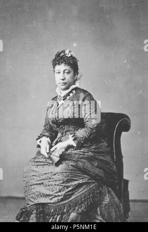 N/A. Anglais : Bernice Pauahi Bishop. circa 1870. 193 BernicePauahiBishop25 inconnu Banque D'Images