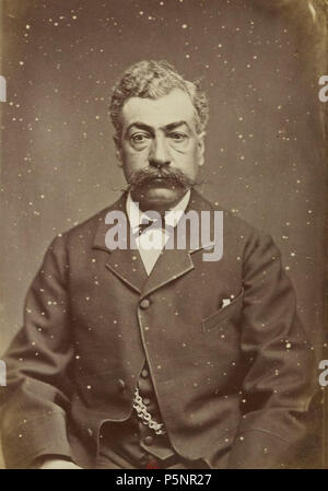 173 Barry (capitaine). F. 4. Des têtes, Tiflis (Caucase). Mission scientifique de M. Ernest chantre. 1881 Banque D'Images