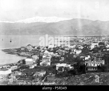 N/A. Anglais : image historique de Beyrouth (1880), de Félix Bonfils. Avec l'American College en premier plan, et le Mont Liban en contexte. English : Beyrouth, en 1880, Vue du College américain. vers 1880. Félix Bonfils (1831-1885) Noms alternatifs Maison Bonfils, F. Bonfils et Cie (studio) Description photographe français Date de naissance/décès 8 mars 1831 1885 Lieu de naissance/décès de Saint-Hippolyte-du-Fort, France Alès, France période de travail, en particulier de 1867 à sa mort (1885) Lieu d'Empire Ottoman, le Liban, la Syrie et l'Autorité palestinienne du contrôle : Q291 Banque D'Images