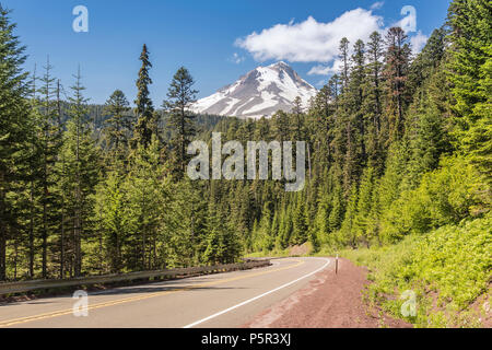 Mt. Hood wilderness via Hwy-26 Oregon State Banque D'Images