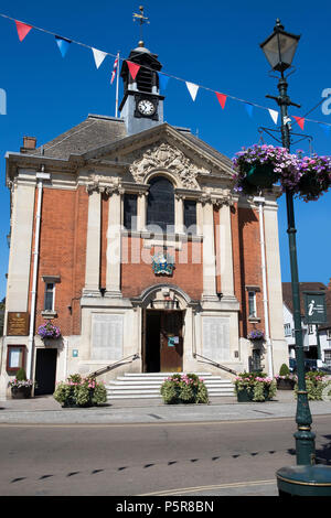 L'extérieur de l'hôtel de ville de Henley on Thames dans l'Oxfordshire UK Banque D'Images