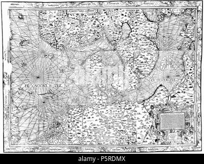 N/A. Deutsch : Karte der Norddeutschen Tiefebene von den Niederlanden bis/Ostpreussen Kurland und den südlichen und mittleren von Teilen Skandinaviens (Norvège, Danemark und Schweden) des Malers niederländischen, Kartographen Cornelis Anthonisz, guerre Holzschneider der Antwerpener Arnold Nicolai (um das Jahr 1560) English : Le 'van Oostlant Caerte" Gravure sur bois en 3ème édition de c. Circa 1560 1560.. Cornelis Anthonisz. (Vers 1505-1553) Noms alternatifs, Cornelis Anthonisz Cornelis Anthoniszoon. Teunissen, Cornelis Anthonisz. Cornelis Anthonisz Teunisz.,. Theunissen, Cornelis Anthonisz. Thoni Banque D'Images