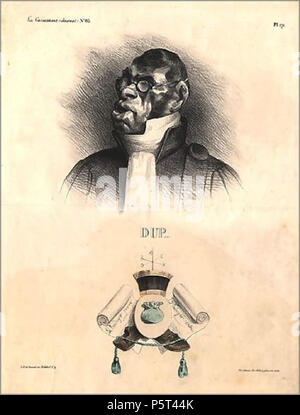 N/A. André Marie Jean Jacques Dupin à la main, lithographie publiée dans La Caricature 10'w x 14'h . Paru dans la caricature le 14 juin 1832. Honoré Daumier (1808-1879) ; Autres noms d'Hubert Robert (1936-1937) ; Honoré-Victorin Daumier Description peintre français, rapporteur pour avis, caricaturiste, sculpteur, lithographe et graveur Date de naissance/Décès 26 Février 1808 11 février 1879 Lieu de naissance/décès Marseille Valmondois lieu de travail Paris contrôle d'autorité : Q187506 VIAF:96555949 ISNI:0000 0001 2144 4928 ULAN:500117998 RCAC:n:NLA79089112 35191103 415 Daumier-Dupin WorldCat Banque D'Images