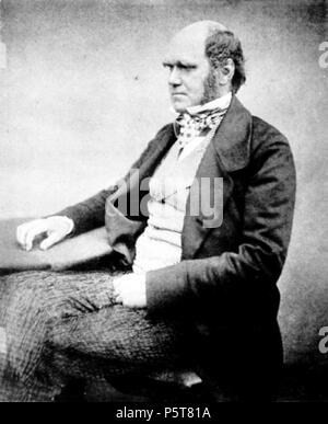 N/A. "Charles Darwin, 51 ans.' Selon le fils de Charles Darwin, Francis Darwin, ce portrait est par MM. Maull et Fox[1] ; il écrit que "la date de la photographie est probablement 1854 ; toutefois, il est impossible d'être certain sur ce point, les livres de MM. Henry Maull et John Fox ayant été détruit par le feu." Une photo comme celle-ci a été utilisé dans http://commons.media.org//File:CharlesDarwinHuntingSnark.jpg. L'origine de la photo de 1859 ou 1860. N/A 325 ans de Charles Darwin 51 Banque D'Images
