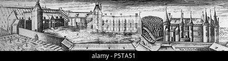 N/A. Deutsch : Stich mit der figure des Schlosses Maillebois English : Château de Maillebois, Eure-et-Loir (France) : gravure par Claude Chastillon (1560-1616). à partir de 16e siècle jusqu'à la 17e siècle. Claude Chastillon (1559-1616) Noms alternatifs Claude Chatillon ; Claude Châtillon Description architecte, ingénieur civil, et le dessinateur topographe Date de naissance/décès 1559 ou 1560 27 avril 1616 Lieu de naissance/décès Châlons-en-Champagne Paris lieu de travail France contrôle d'autorité : Q1096583 VIAF:17524239 ISNI:0000 0000 8687 4999 ULAN:500028298 RCAC:nr94005144 CHASTIL:WGA Banque D'Images
