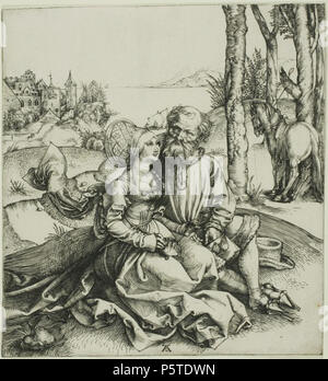 N/A. Le Ill-Assorted Couple ou l'offre de l'amour . 1495. Albrecht Dürer (1471-1528) Description Autres noms d'Albrecht Dürer, peintre, graveur allemand, mathématicien, illuminateur, graveur sur cuivre et tiroir Date de naissance/décès 21 Mai 1471 6 avril 1528 Lieu de naissance/décès de Nuremberg Nuremberg Nuremberg lieu de travail (1484-1490), Bâle (1490-1494), Strasbourg (1490-1494), Colmar (1490-1494), Francfort (1490-1494), Mayence (1490-1494), Cologne (1490-1494), Nuremberg (21 mai 1494-1528), Innsbruck (1494), Venise (1494-1495), 1505-1506), Bologne (1505-1506), Milan (1505-150 Banque D'Images
