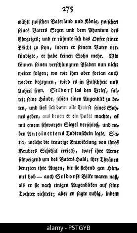 Die Familie Seldorf Erster Theil. Deutsch : Dies ist ein Scan des historischen : Buch鋨es français : c'est un scan de la document historique : Thérèse Huber 420 De Die Familie Seldorf Huber (E) V1 282 Banque D'Images
