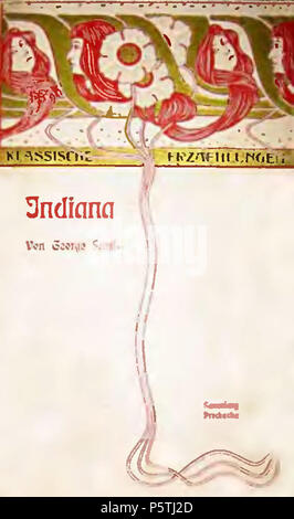 N/A. Couvrir de l'Indiana . 1832. George Sand (1804-1876) Noms alternatifs Amantine Aurore Lucile Dupin Description écrivain français, journaliste, salonnière française, dramaturge, romancier et compositeur Date de naissance/décès 1 Juillet 1804 8 juin 1876 Lieu de naissance/décès Paris Nohant-Vic contrôle d'autorité : Q3816 VIAF:46766944 ISNI:0000 0001 2130 9531 ULAN:500054039 RCAC:n:NLA78081235 35474179 421 WorldCat de l'Indiana (sable) Banque D'Images