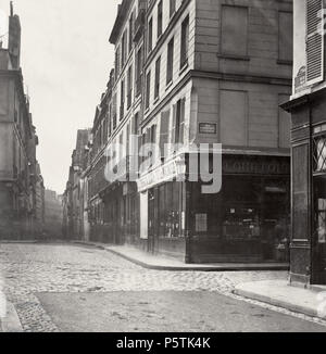 328 Charles Marville, rue Saint-Dominique, ca. 1853-70 Banque D'Images