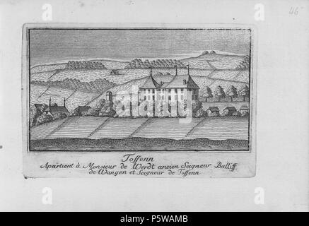 N/A. Deutsch : Buch : 'Sammlung Ansichten von aus dem ehemaligen Gebiet des Standes Bern', Toffenn . vers 1900. Inconnu 319 CH-NB-Sammlung von Ansichten aus dem ehemaligen Gebiet des Standes Bern-19482-page046 Banque D'Images