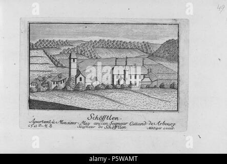 N/A. Deutsch : Buch : 'Sammlung Ansichten von aus dem ehemaligen Gebiet des Standes Bern', Schöfftlen . vers 1900. Inconnu 320 CH-NB-Sammlung von Ansichten aus dem ehemaligen Gebiet des Standes Bern-19482-page052 Banque D'Images