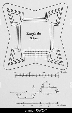 N/A. Anglais : Fortification construite par les troupes anglaises durant le siège de Grol (Groenlo) par Frederick Henry en 1627 Nederlands : Franse Schans uit 1627. Franse porte troepen gebouwd tijdens het Beleg van Groenlo Frederik Hendrik de porte. 1629. Hugo de Groot (1629)/J.Goris (1681) 515 l'enrichissement des Anglais durant le siège de Grol 1627 - Franse Schans (Beleg van Groenlo 1627) Banque D'Images