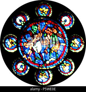 N/A. Ingénieurs extérieur de la rose ouest . Michelet- (talk) Chartres 332 143 ext-06 Banque D'Images
