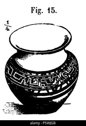 446 di alcuni sepolcri della necropoli Felsinea fig 15 Banque D'Images