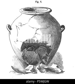 446 di alcuni sepolcri della necropoli Felsinea fig 6 Banque D'Images