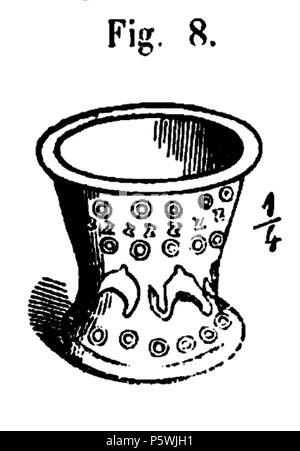 446 di alcuni sepolcri della necropoli Felsinea fig 8 Banque D'Images