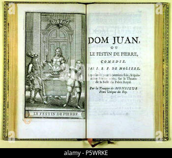 465 Don Juan (Molière) Banque D'Images