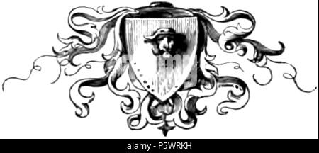 N/A. Italiano : Ritaglio dal Don Chisciotte, Gamba-Ambrosoli pag. indice (18 del .djvu) . M. de Cervantes, B. Gamba, F. Ambrosoli 465 Don Chisciotte scudo Banque D'Images