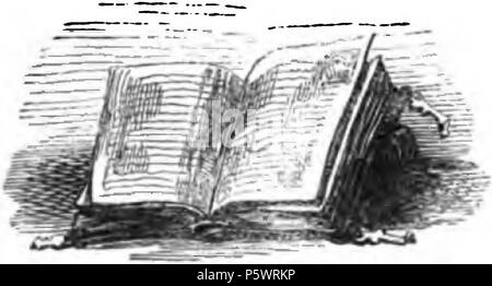 N/A. Italiano : Ritaglio dal Don Chisciotte, Gamba-Ambrosoli pag. viii (16 del .djvu) . M. de Cervantes, B. Gamba, F. Ambrosoli 465 Don Chisciotte libro aperto Banque D'Images