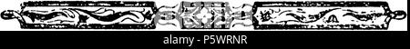N/A. Italiano : Ritaglio dal Don Chisciotte, Gamba-Ambrosoli pag. indice (17 del .djvu) . M. de Cervantes, B. Gamba, F. Ambrosoli 465 DonChisciotte indice fregio Banque D'Images