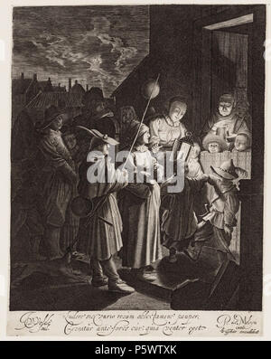 N/A. Nederlands : Beschrijving Het lopen van Nachtgezicht met de rommelpot en muziekmakende dansende groep mensen in de carnavalsnacht op Dinsdag Vette. Afmetingen : 205 x 170 mm Documenttype prent Vervaardiger, Claes Jansz Visscher (1587-1652), Jan van de Velde, Molijn Pieter de (1595-1661) Collectie Collectie 1650 Datering Atlas Dreesmann ca. Http://archief.amsterdam/archief/10094 Afbeeldingsbestand Inventarissen 010094007057 . vers 1650. Claes Jansz Visscher (1587-1652) 350 Claes Jansz Visscher, Afb 010094007057 Banque D'Images