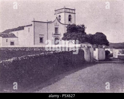 N/A. Português : 'Egreja da paroissiale freguesia de S. Pedro', freguesia de São Pedro, concelho de Vila do Porto, ilha de Santa Maria, Açores, au Álbum Açoriano, fascículo nº 36, 1903, p. 287. 1903. 497 Inconnu Egreja da paroissiale freguesia de s pedro Banque D'Images