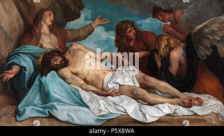 La lamentation sur le Christ mort vers 1635. N/A 109 Anthony Van Dyck - Bewening van Christus2 Banque D'Images