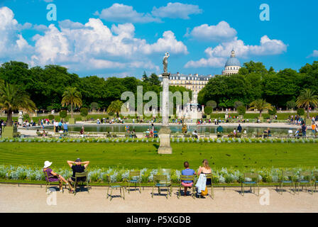 Jardin du Luxembourg, Jardin du Luxembourg, 6ème arrondissement, Paris, France Banque D'Images