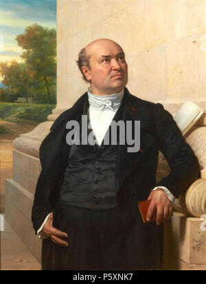 N/A. Anglais : Portrait de l'architecte français Jean-Nicolas Huyot (1780-1840) . 1839. Michel Martin Drolling (1786-1851) Noms alternatifs Michel-Martin Drölling ; Michel Martin Drölling Michel-Martin Drolling Drolling ; ; Description peintre français Date de naissance/décès 7 mars 1789 9 janvier 1851 Lieu de naissance/décès Paris Paris période de travail lieu de travail néoclassicisme Paris, Rome contrôle d'autorité : Q2463574:7660030 VIAF ISNI:0000 0000 6660 1635 ULAN:500003754:130045802 GND SUDOC:147089379 480 Drolling-Huyot Banque D'Images