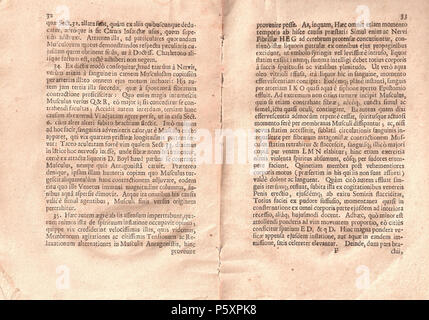 N/A. Ce fichier n'a pas de description, et peut être n'ont pas d'autres informations. Veuillez fournir une description explicite de ce fichier. . 1664. Giorgiomonteforti 425 De Ratione Motus Musculorum 17 Banque D'Images